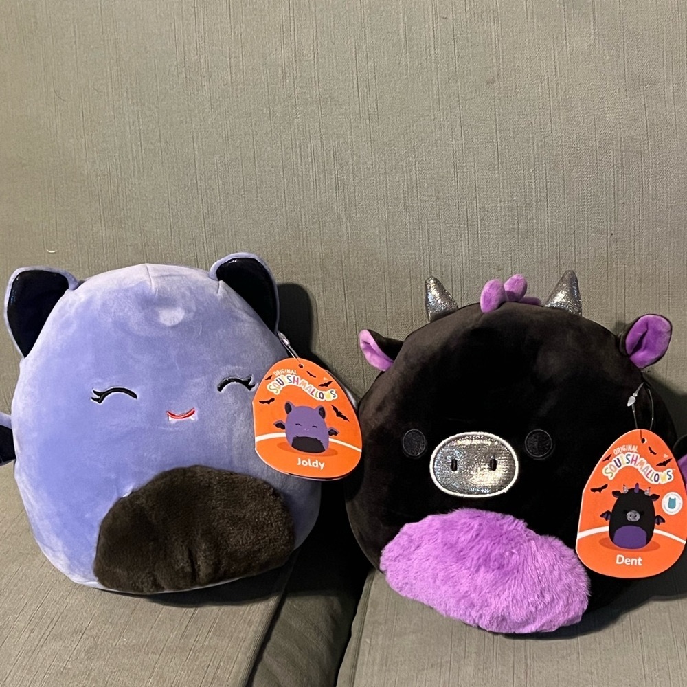 Halloween Bundle Dent Dragon & Joldy Bat Squishmallows 8”